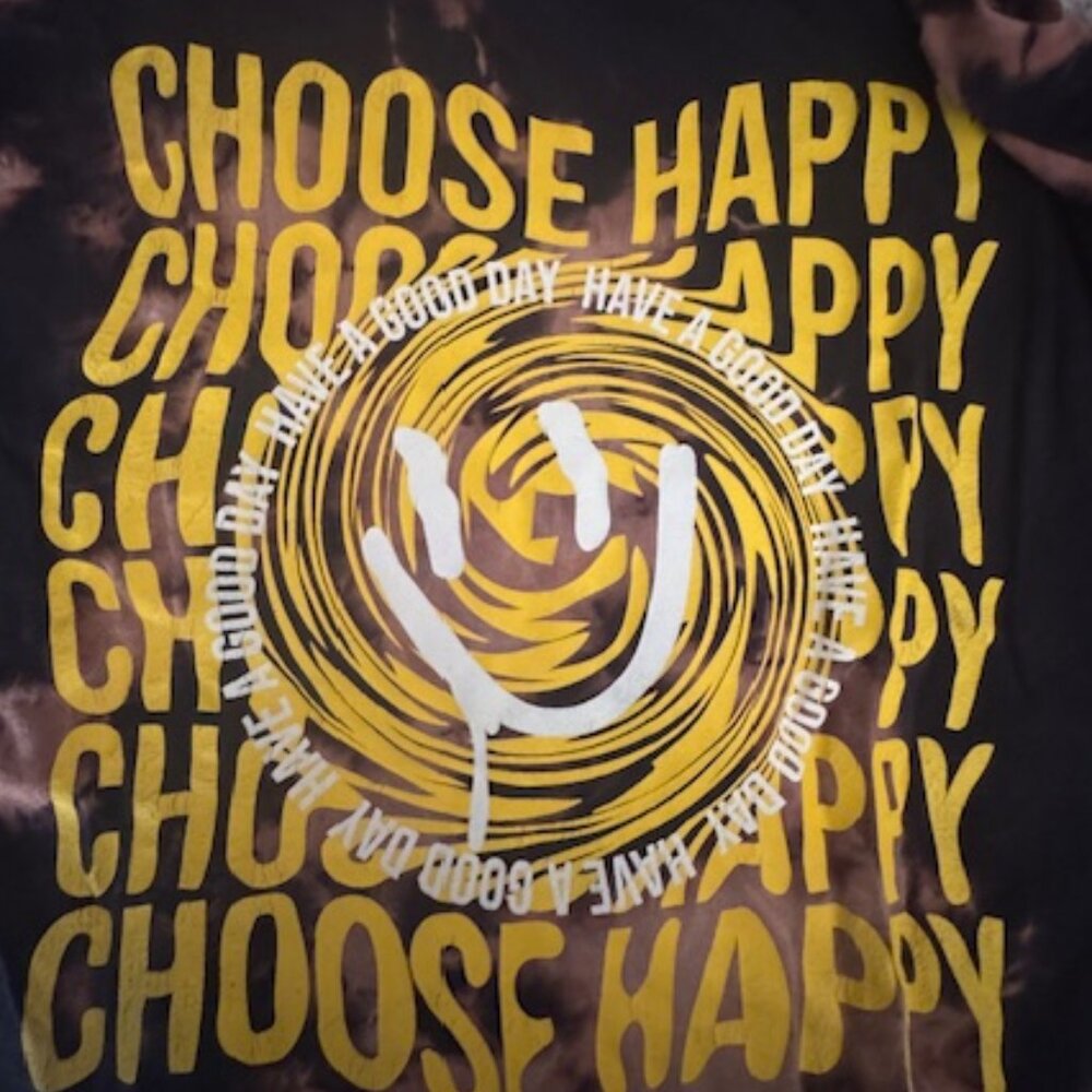 HAPPY TSHIRT-SIZE LARGE